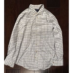 Charles Tyrwhitt Weekend Shirt Slim For White With Blue Stripped Button Down XL